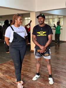 K-Stunts Revolution members practicing stunt choreography in Nairobi